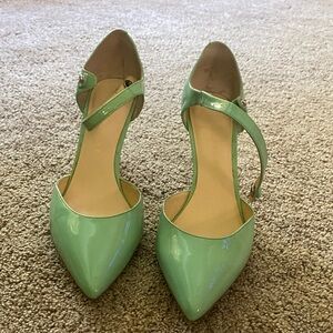 Ivanka Trump Mint Green Heels